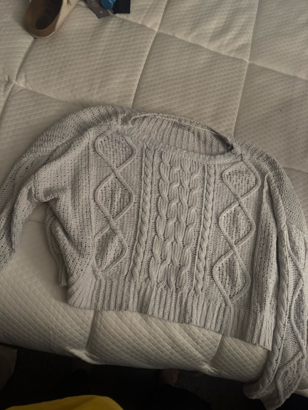 White sweater